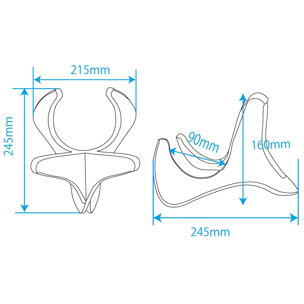 高さ:160mm
幅:215mm
奥行き:245mm