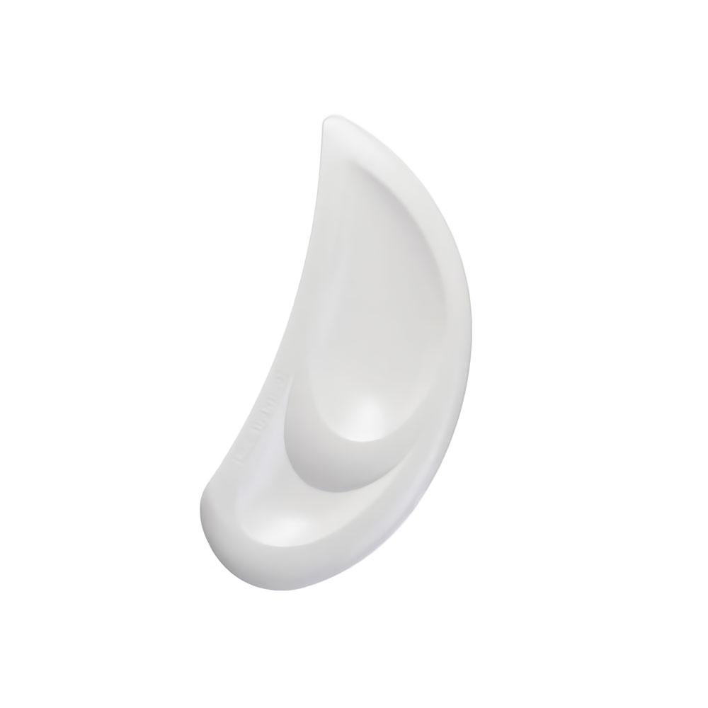 ラウンド形状が握った手にぴったりとフィット。