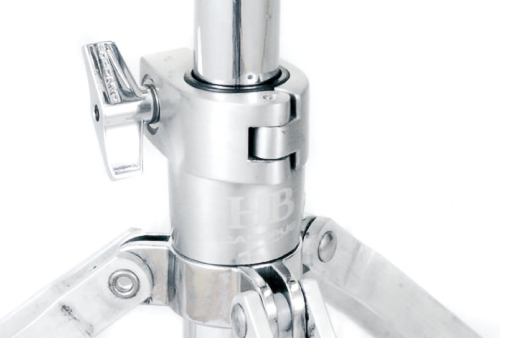 パイプジョイント部にアルミを採用。