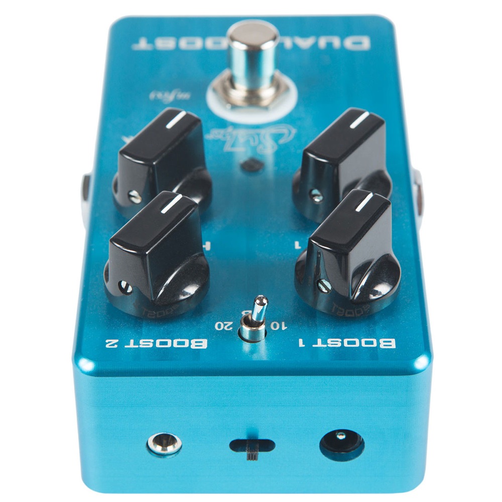 サウンドキャラクターが変わらないブースターを2基搭載した “Dual” Booster