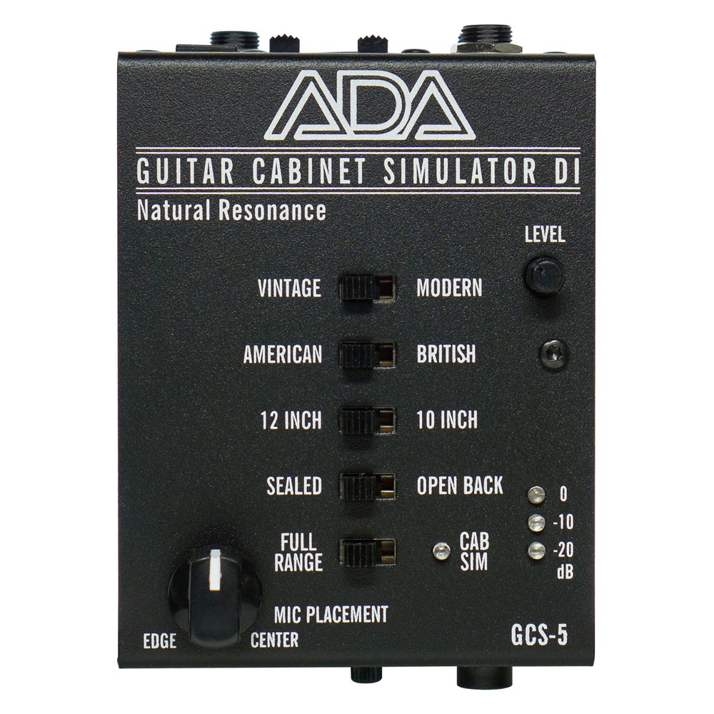 ADA GCS-5 ギターキャビネットシミュレーター DIボックス(アナログ回路