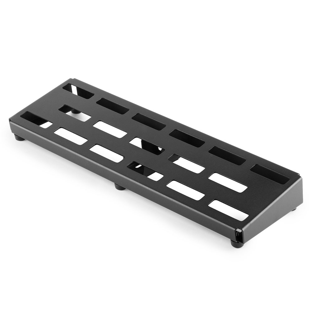 RockBoard DUO 2.1 46cm × 14.6cm with Gigbag ペダルボード ギグバック付き 斜めからのアングル画像