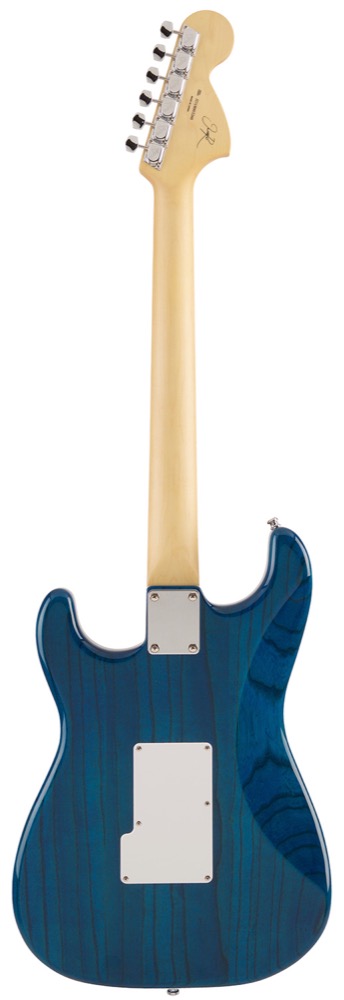 Fender Michiya Haruhata Stratocaster RW Caribbean Blue Trans 春畑道哉モデル ストラトキャスター ブルートランス 背面