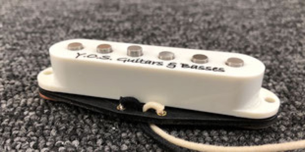 Y.O.S.ギター工房 Smoggy Pickup Single Coil Bridge Parchment(YOS 