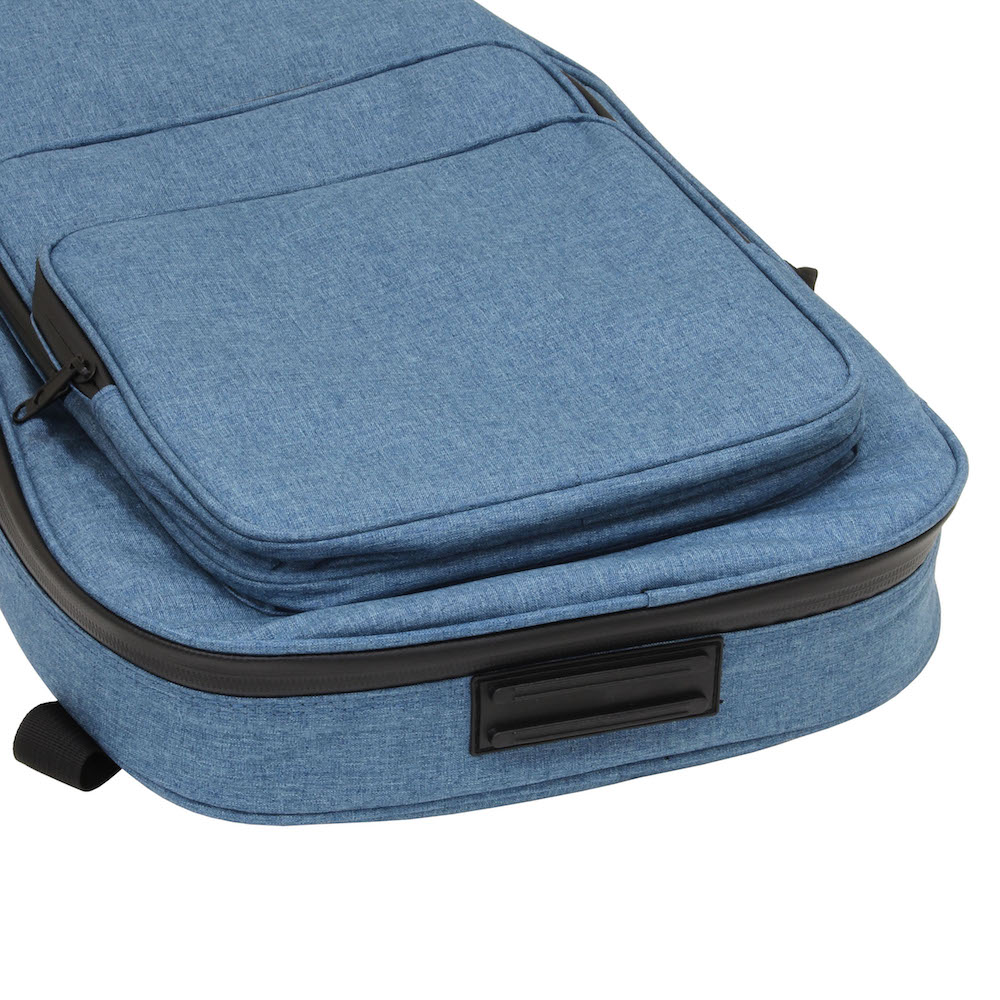 18mmのパットが楽器をしっかりと保護します。