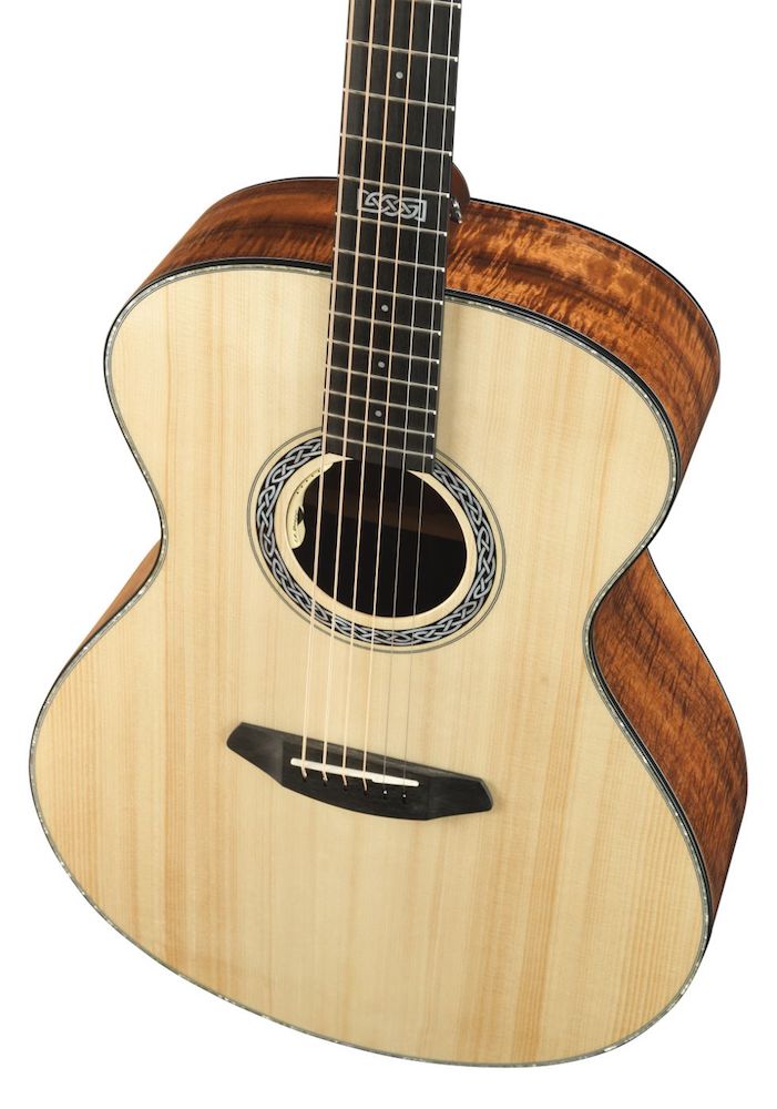 トップ材にアディロンダック スプルース単板