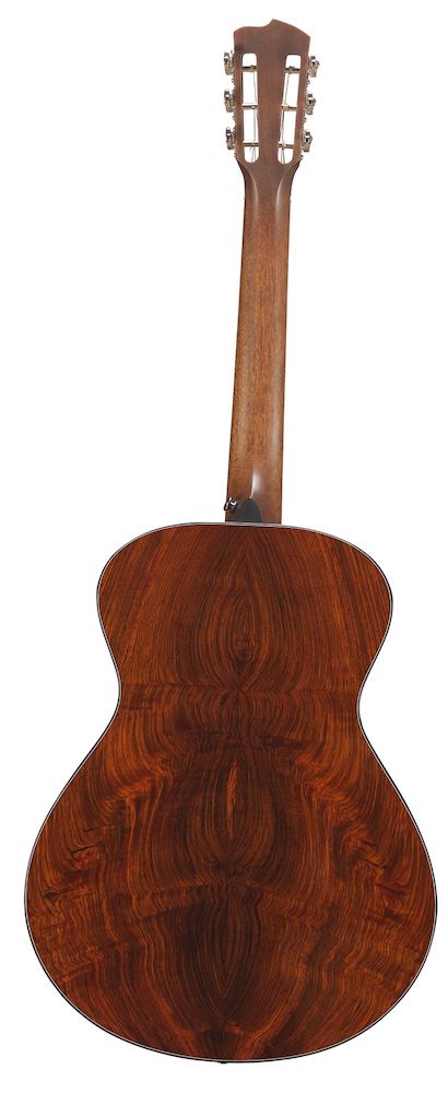 サイド&バック材にココボロ単板を採用