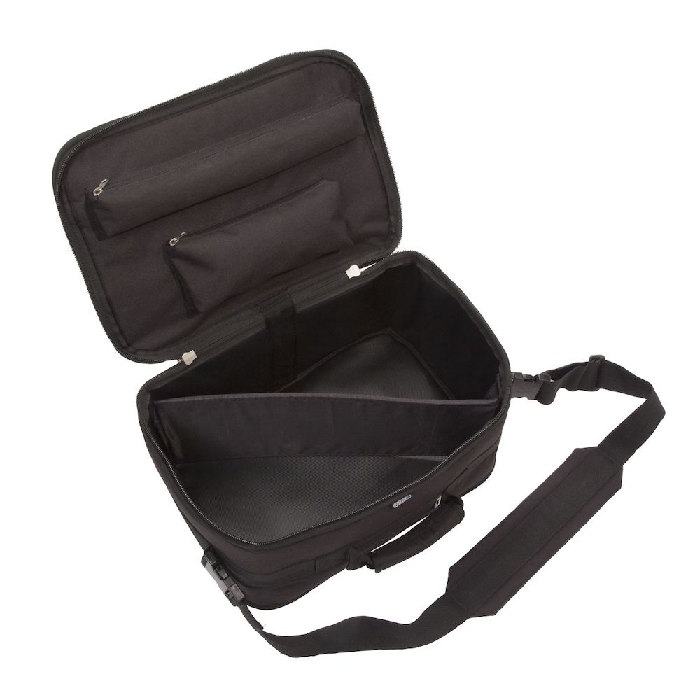 大容量の収納力が特長のダブルフットペダルバッグ。