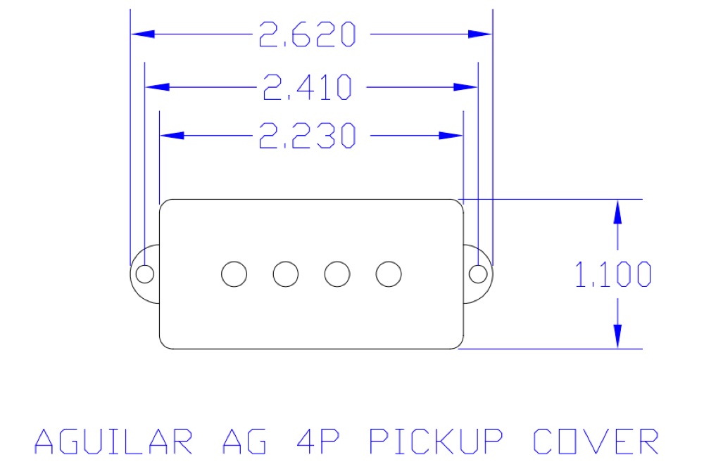 AGUILAR AG 4P サイズ詳細