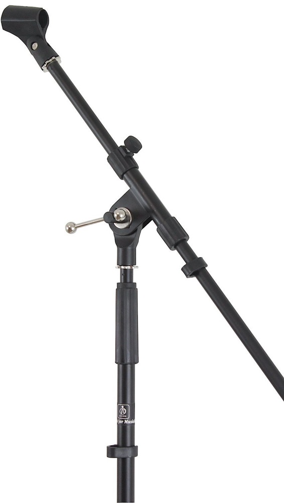 角度調整ができる便利なブームマイクスタンド。