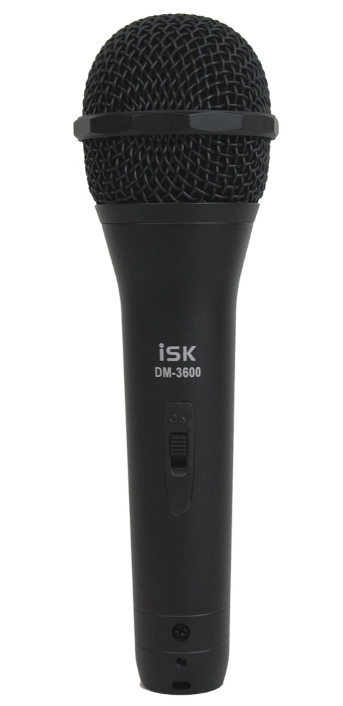 iSK DM-3600 ボーカル用マイク 5Mケーブル付き ダイナミックマイク 