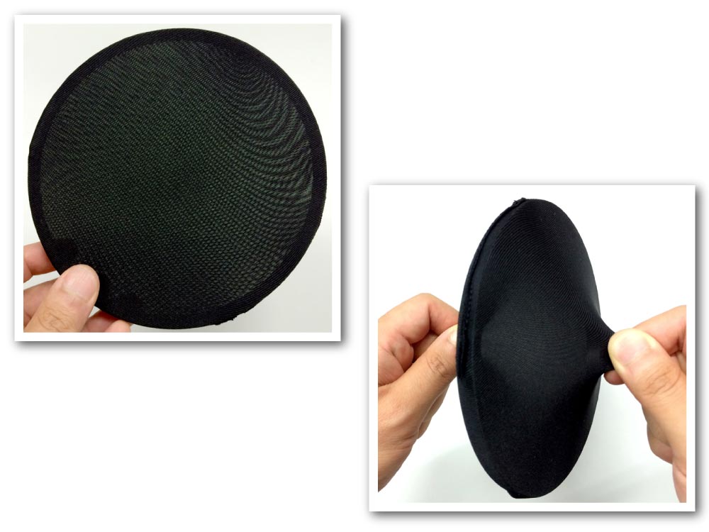 フィルター部分　丸形二重フィルター構造