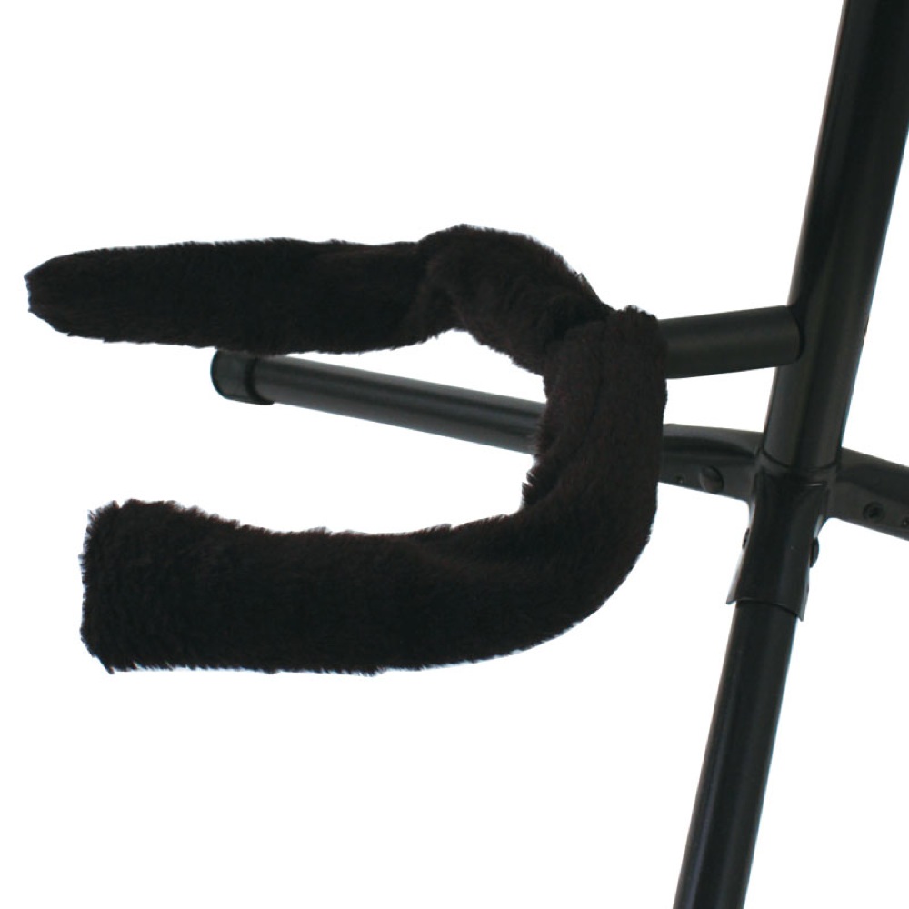 ギターとスタンドが直接接触するのを防ぎ、ギターの塗装を守ります