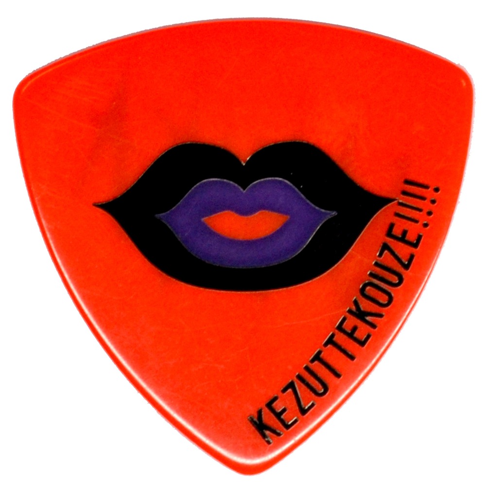 メンバー自身がデザインを担当した、オリジナリティ溢れるピック