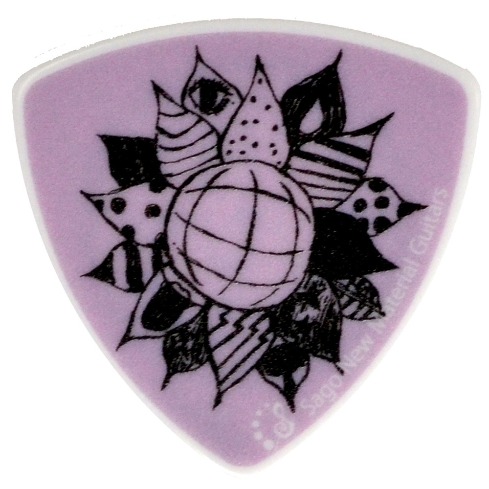 メンバー自身がデザインを担当した、オリジナリティ溢れるピック