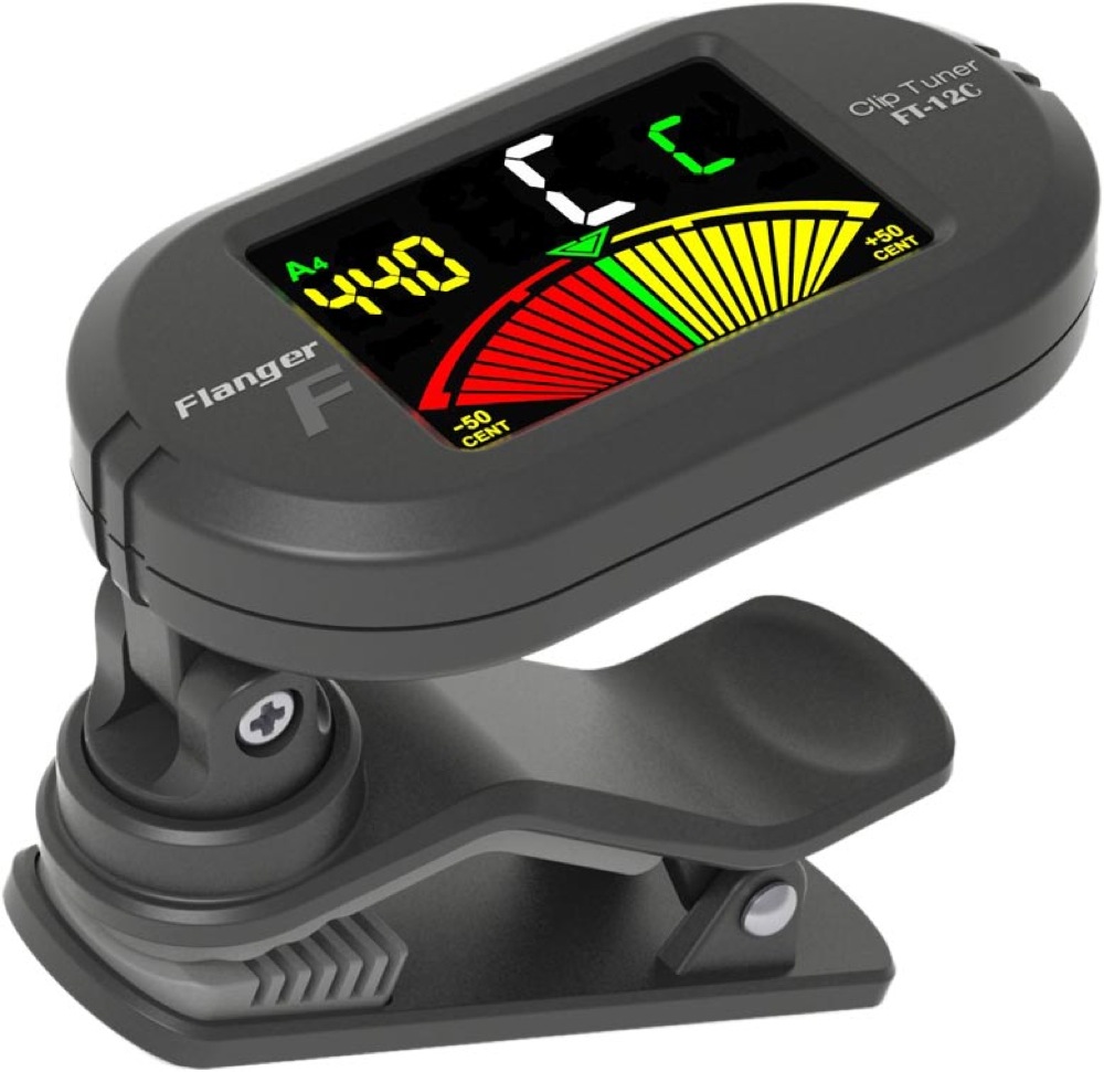 Flanger FT-12C Clip-on Chromatic Tuner カラーディスプレイ クリップチューナー