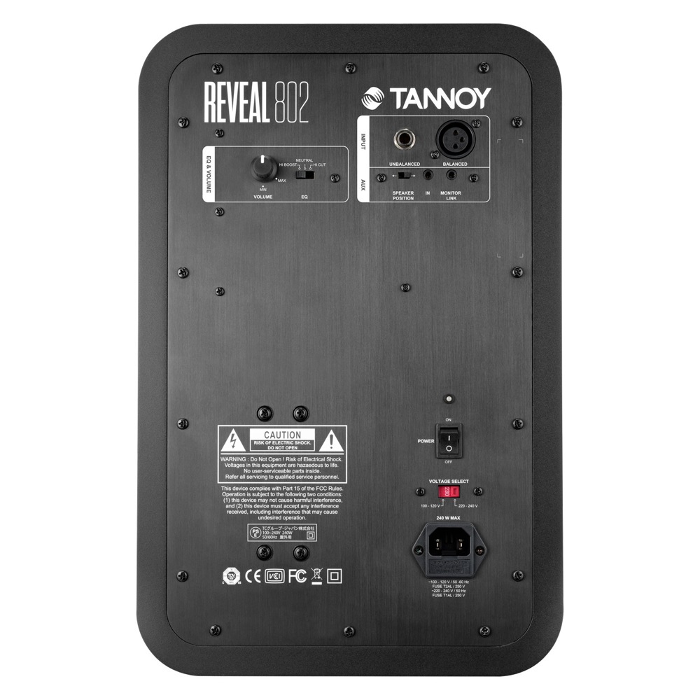 TANNOY Reveal 802 アクティブモニタースピーカー ペア（2本