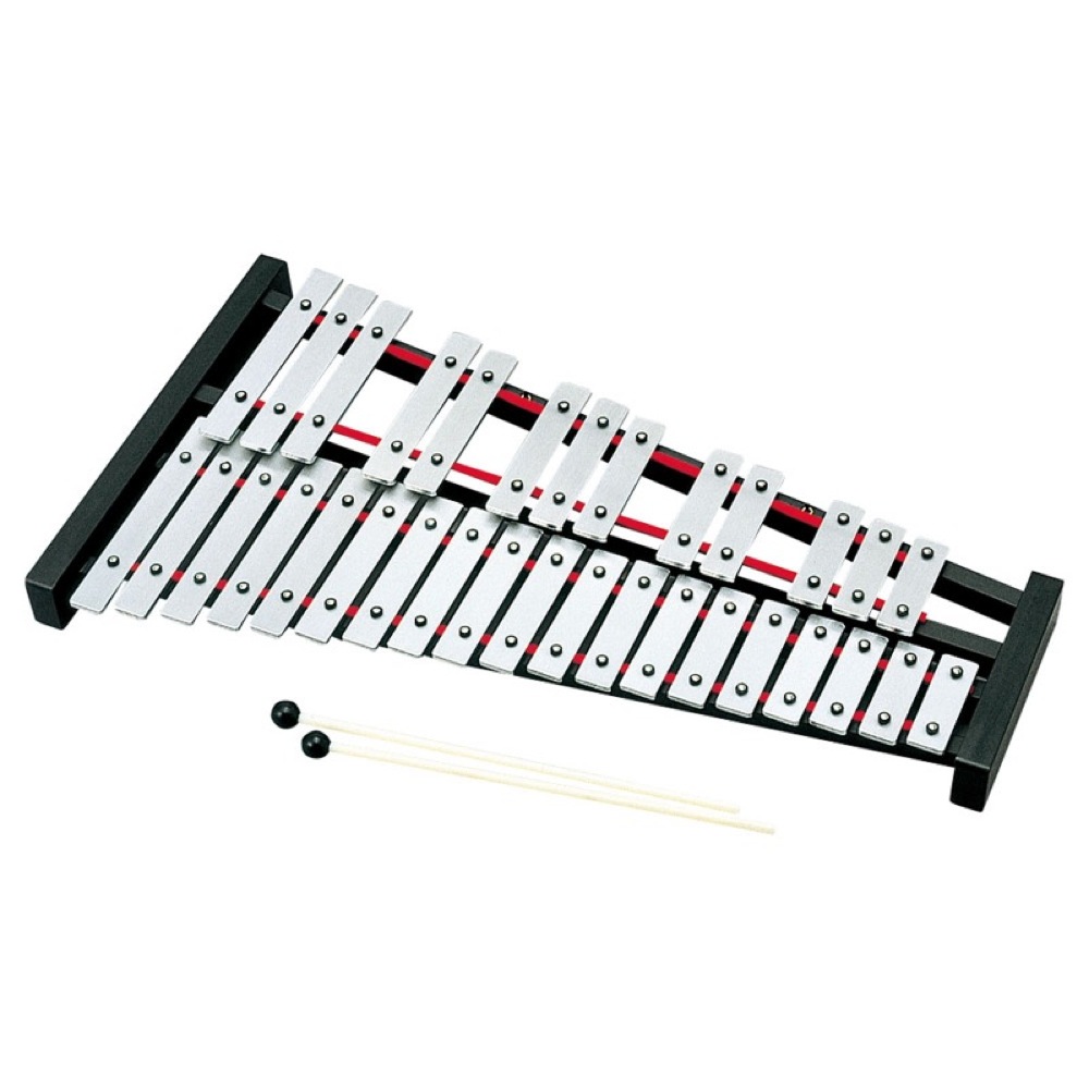 全音 ゼンオン ZEN-ON No.226Z グロッケン 鉄琴 バチ付き