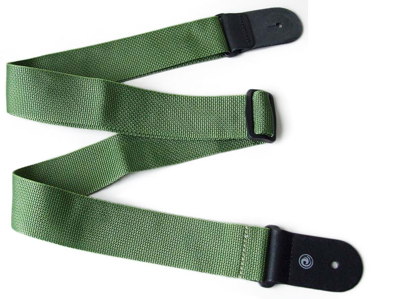 Planet Waves by D’Addario PWS107 POLY GRN ギターストラップ