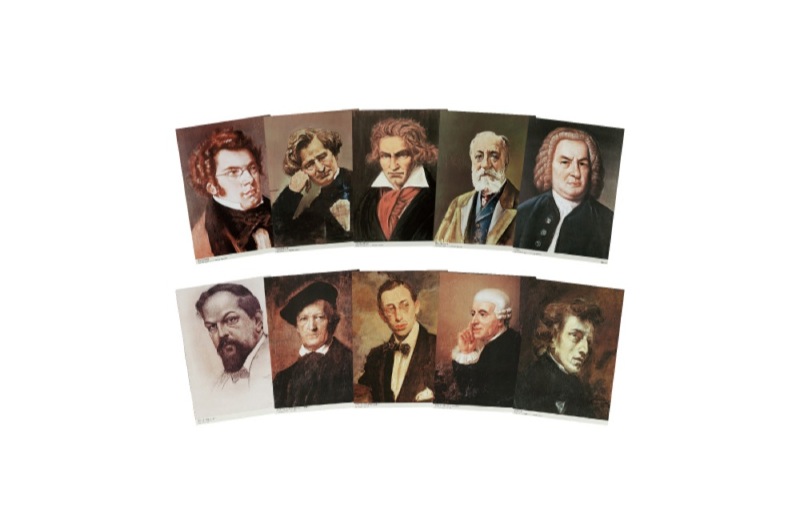 全音 世界大音楽家肖像画集 増補版 画像