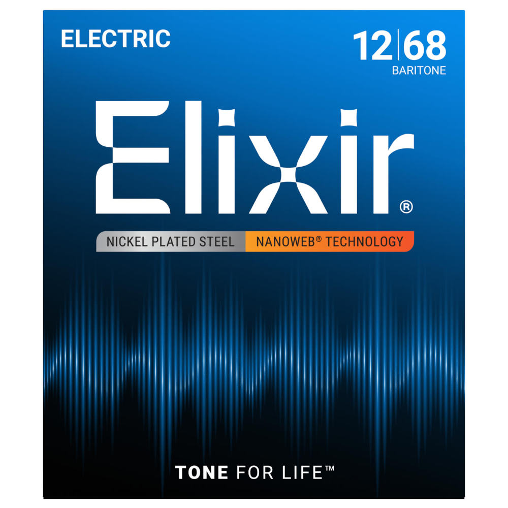 ELIXIR 12302 NANOWEB Baritone 12-68×3SET バリトンギター弦