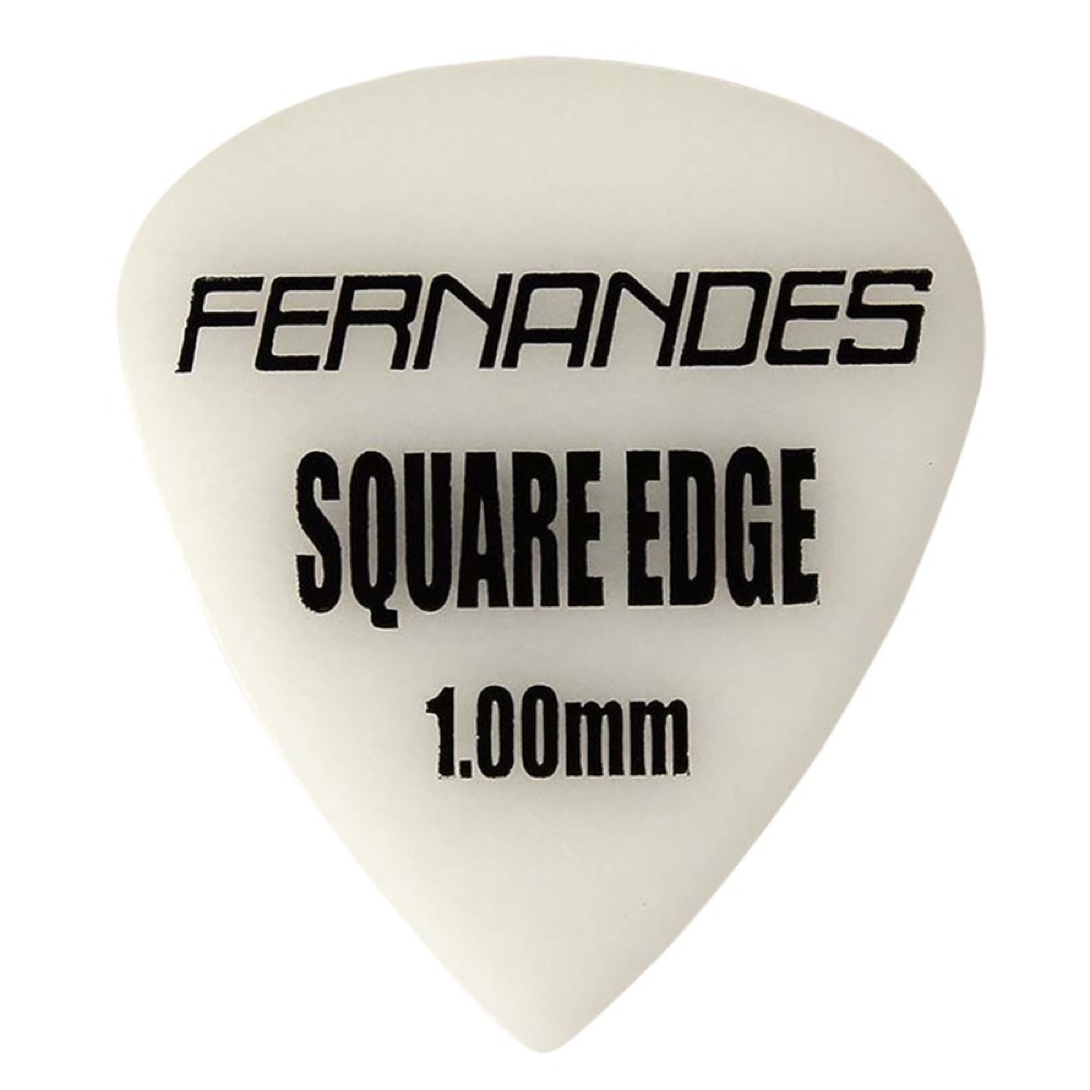 FERNANDES P-100SQA 1.0mm SW SQUARE EDGE ×30枚 ギターピック