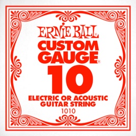 ERNIE BALL 1010 ギター用バラ弦×6本
