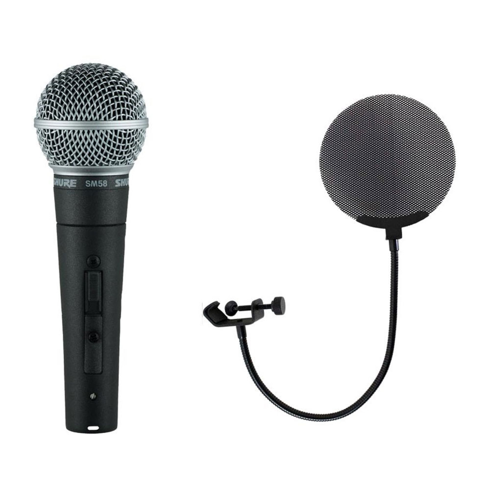 SHURE SM58SE メタルポップフィルター付き ダイナミックマイク