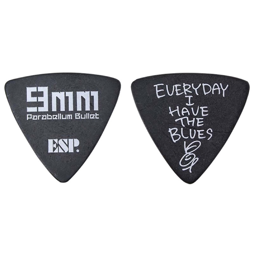 9mm Parabellum Bullet 非売品オリジナルピンバッヂ ESP ESP ピック PA-9mmKAZUHIKO10 中村和彦 9mm Parabellum