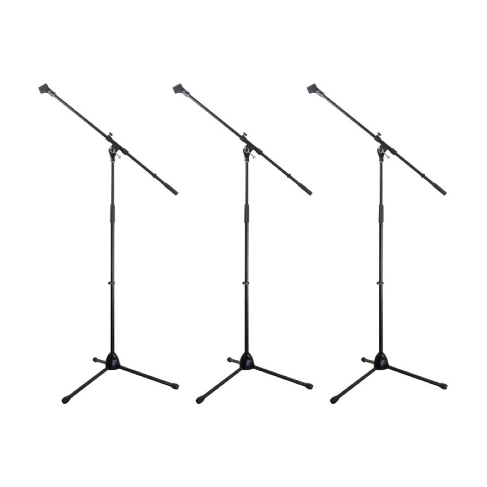 Dicon Audio MS-003 マイクスタンド3本セット マイクホルダー付き ストレートスタンドとしても使用可能