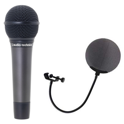 AUDIO-TECHNICA ATM510 メタルポップフィルター付き ダイナミックマイク