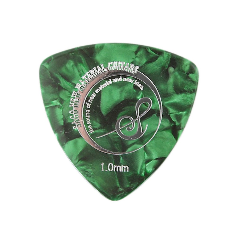 Sago Green Pearl トライアングル Sagoオリジナルピック×50枚