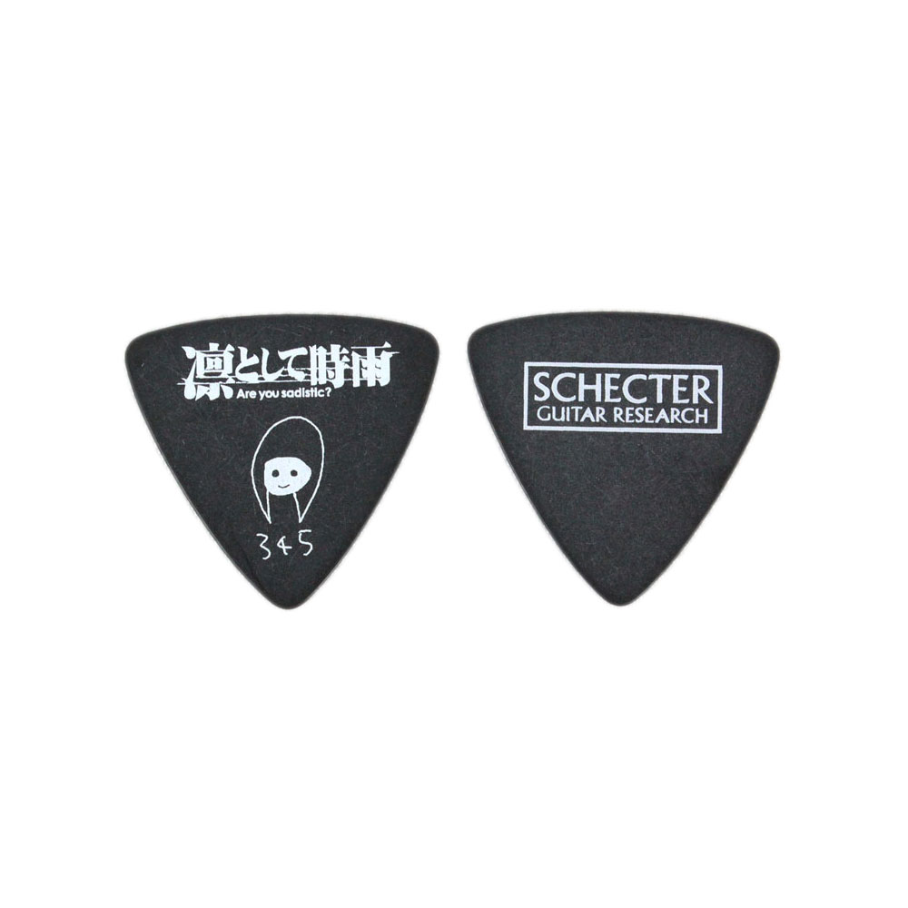 SCHECTER SPA-345/10 BK ギターピック 凛として時雨 345モデル×10枚