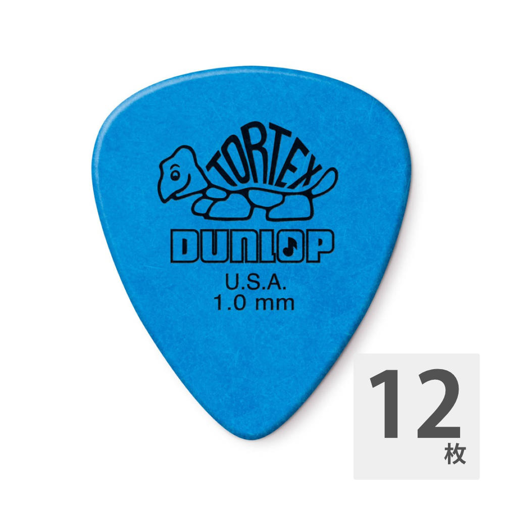 JIM DUNLOP TORTEX STD BLUE×12枚