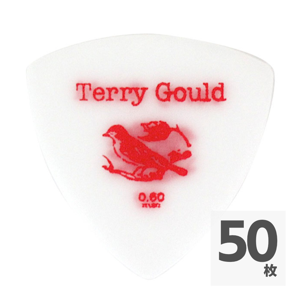 PICK BOY GP-TG-RS/06 テリーゴールド サンドグリップ トライアングル 0.60mm ギターピック×50枚