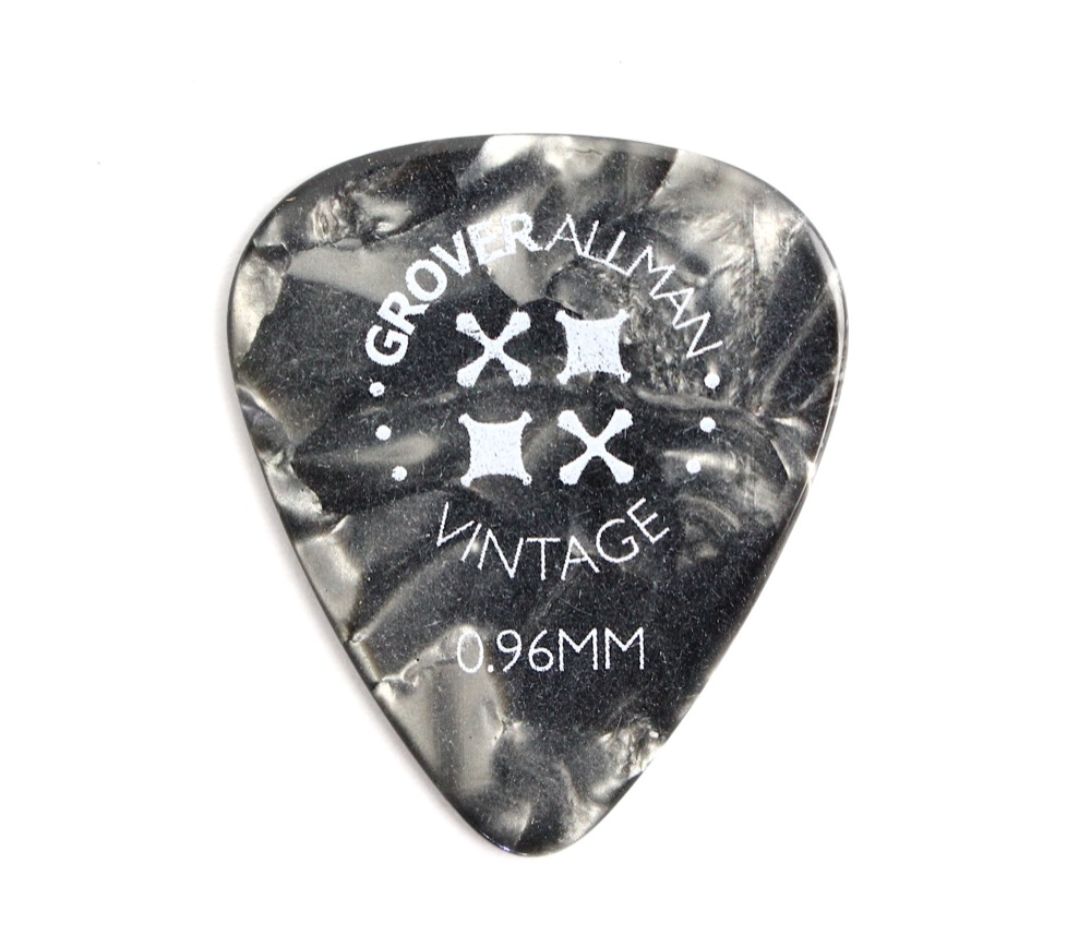 Grover Allman Vintage Celluloid Grey 0.96mm PPV4710 ギターピック×30枚