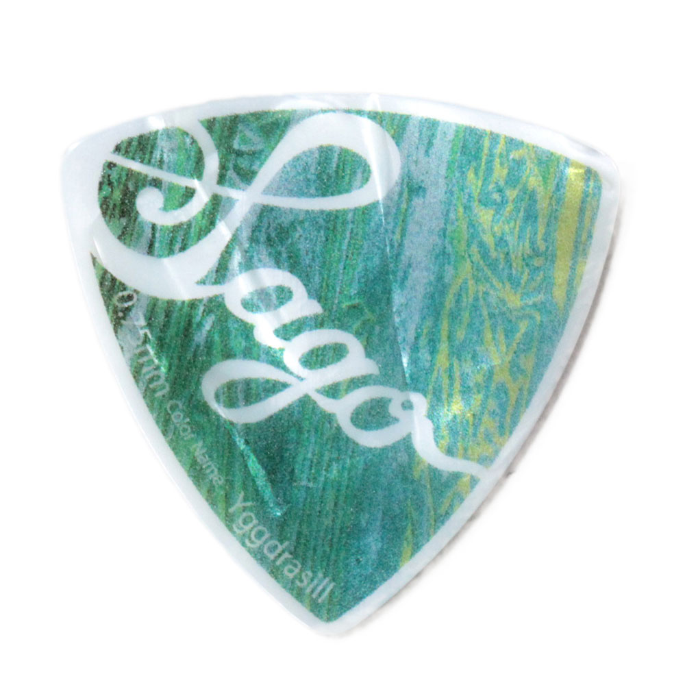 Sago Wrapick Triangle 0.75mm Yggdrasill ピック×50枚