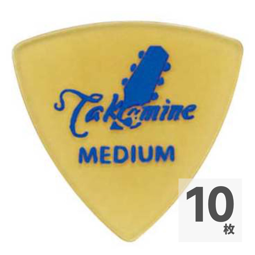 TAKAMINE P5 MEDIUM ウルテム トライアングルピック×10枚
