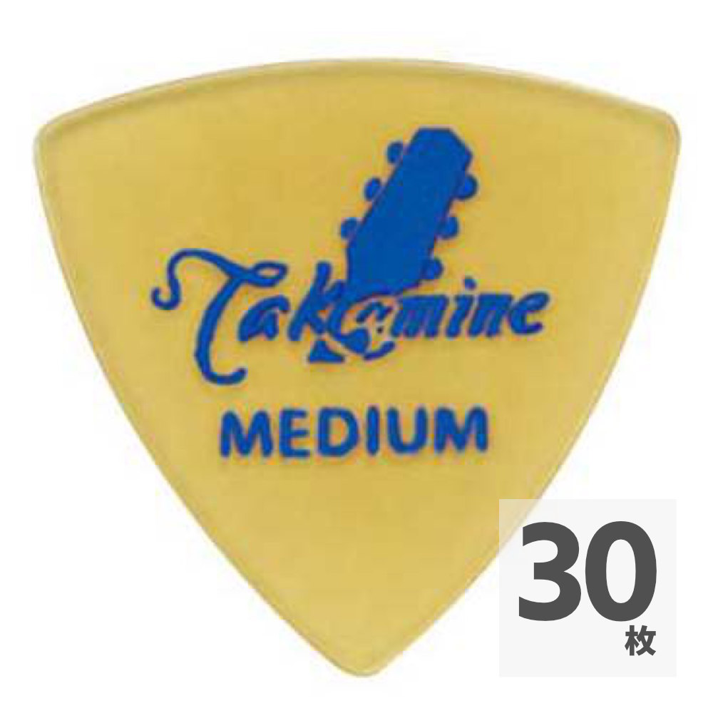 TAKAMINE P5 MEDIUM ウルテム トライアングルピック×30枚