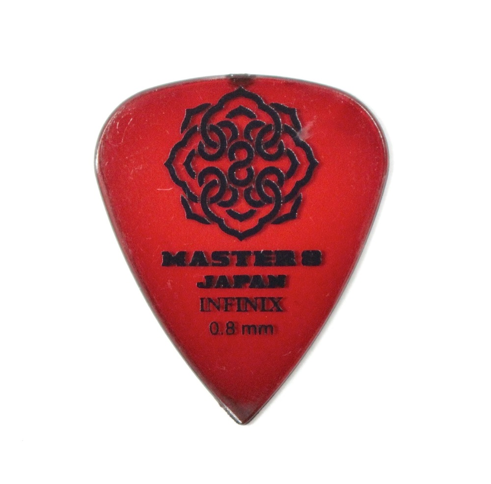 MASTER 8 JAPAN IF-TD080 INFINIX TEARDROP 0.8mm ギターピック×10枚