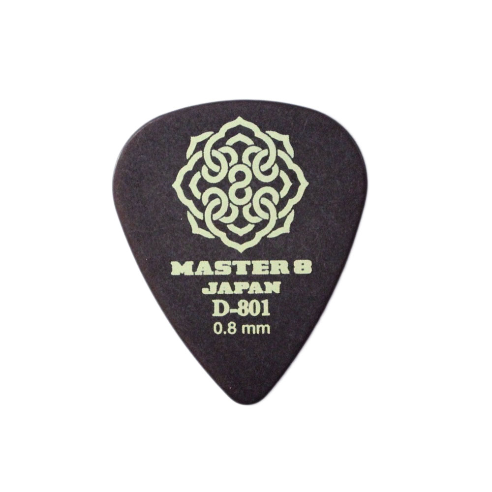 MASTER 8 JAPAN D801-TD080 D-801 TEARDROP 0.8mm ギターピック×30枚
