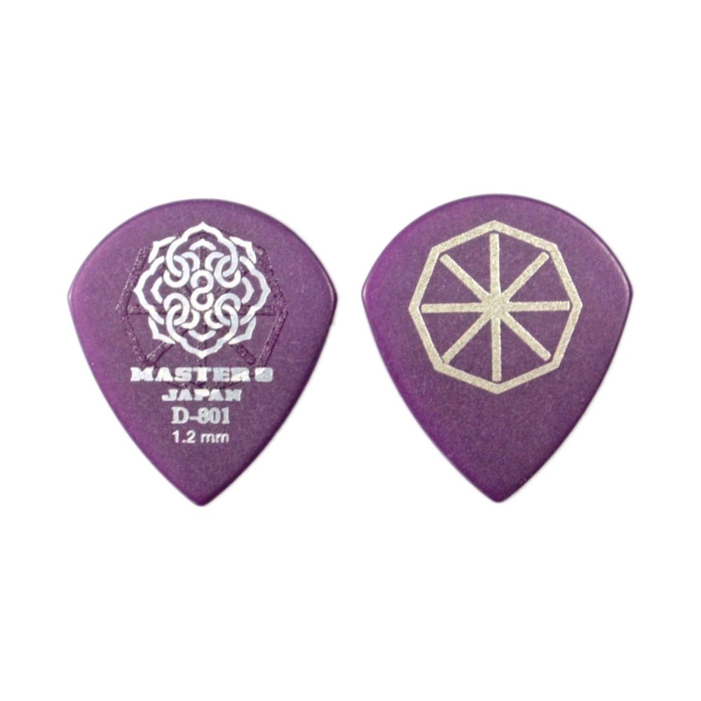 MASTER 8 JAPAN D801S-JZ120 D-801 JAZZ III TYPE HARDGRIP 1.2mm ギターピック×30枚