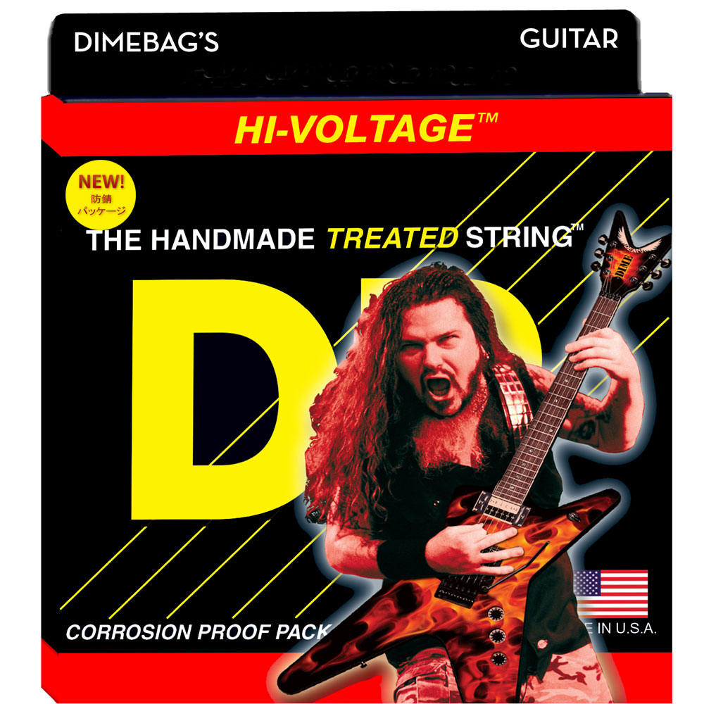DR DIMEBAG DARRELL SIGNATURE STRINGS DBG-9 LITE ダイムバック・ダレル エレキギター弦×6セット