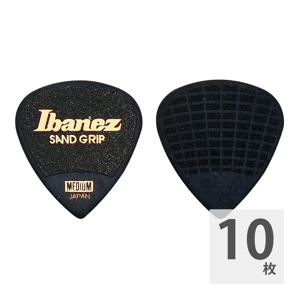 IBANEZ PA16MSG-BK MEDIUM 0.8mm ギターピック×10枚