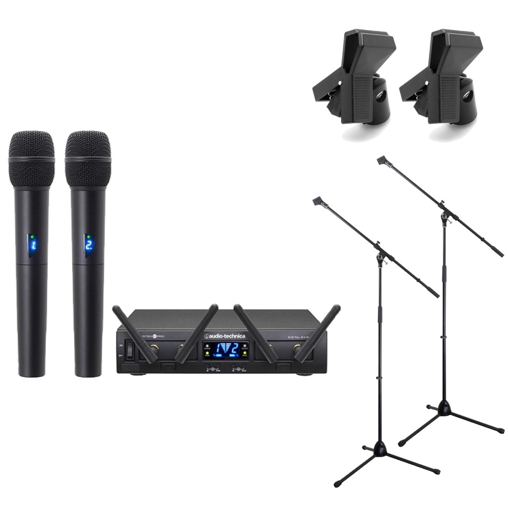 AUDIO-TECHNICA ATW-1322 ラックマウント2chマイクロホンワイヤレス 