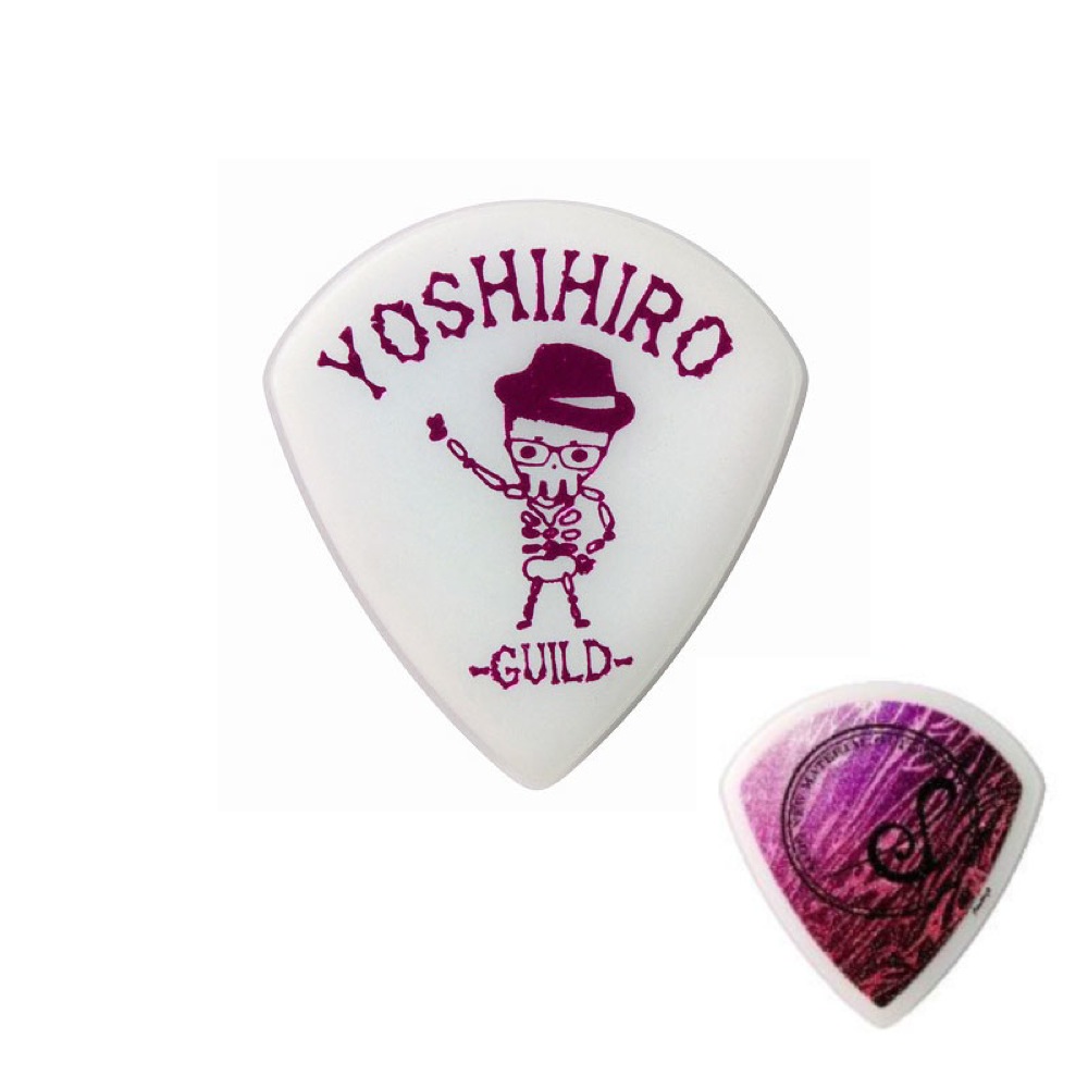 Sago ギルド YOSHIHIROモデル Amethyst 1.0mm Polyacetal ピック×30枚