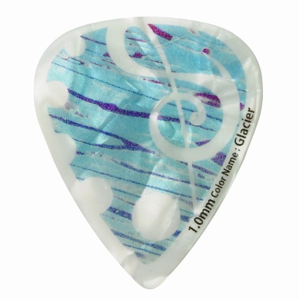 Sago Wrapick Teardrop 1.0mm Glacier ピック×10枚