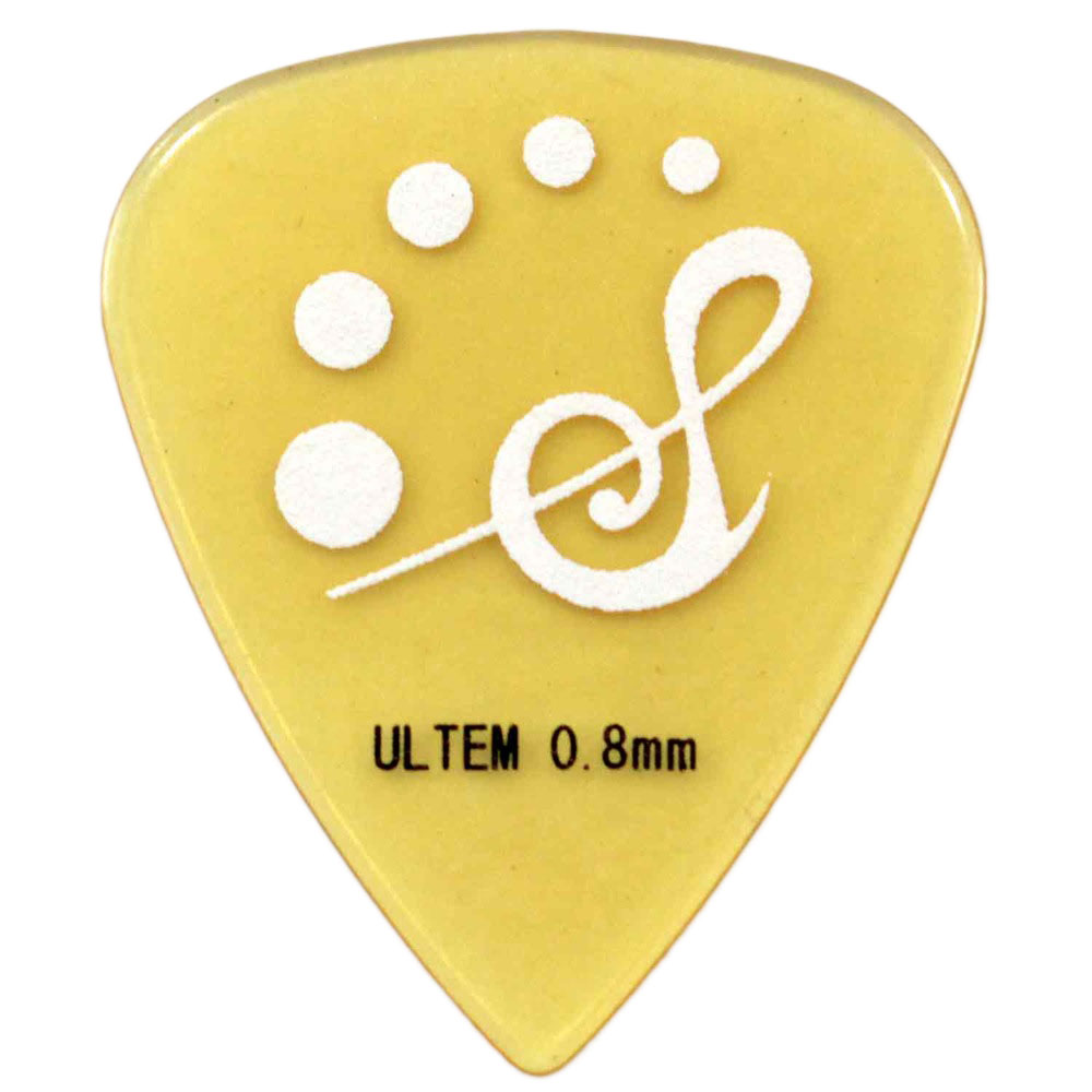 Sago Original Guitar Pick Teardrop 0.8mm Ultem ピック×10枚
