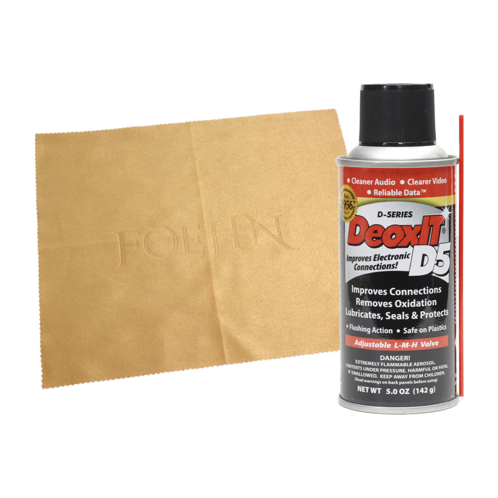 CAIG D5S-6 DeoxIT 5oz 接点復活剤 & FOEHN FGC2429 Apricot ケアクロス セット