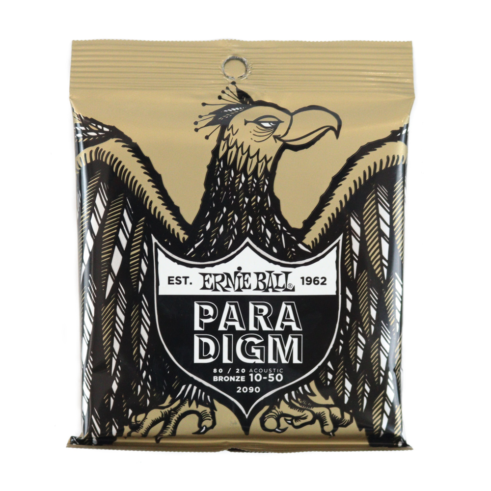 ERNIE BALL 2090 Paradigm 80/20 Bronze 10-50 アコースティックギター弦×3セット